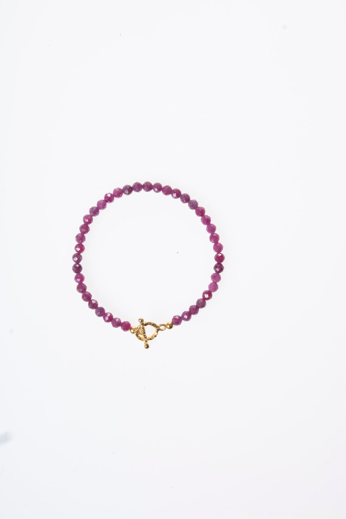 OceanistoneRuby Natural Stone Bracelet