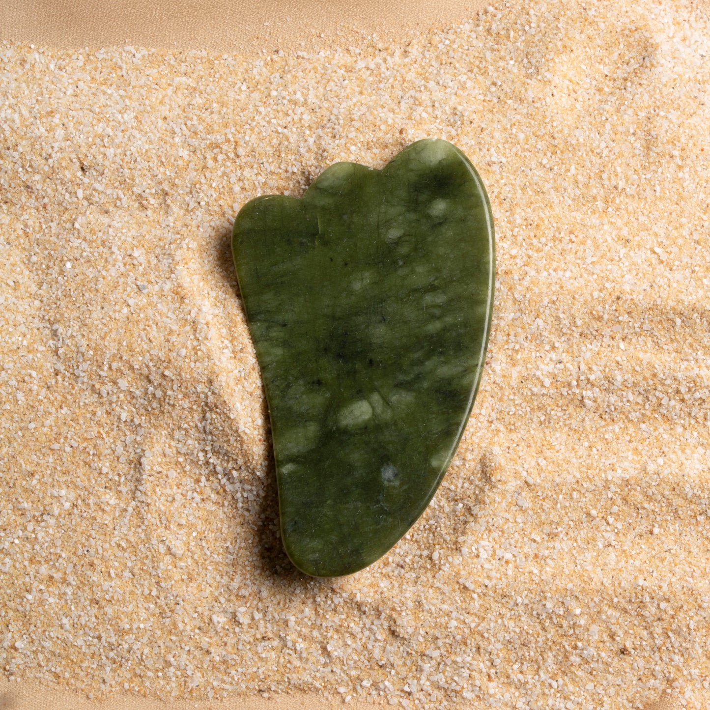 Jade Goose Foot Gua Sha Massage Tool