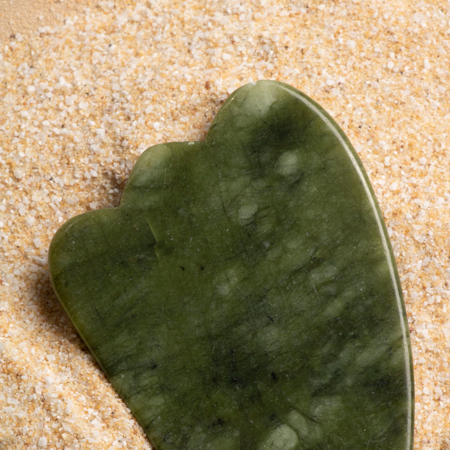 Jade Goose Foot Gua Sha Massage Tool