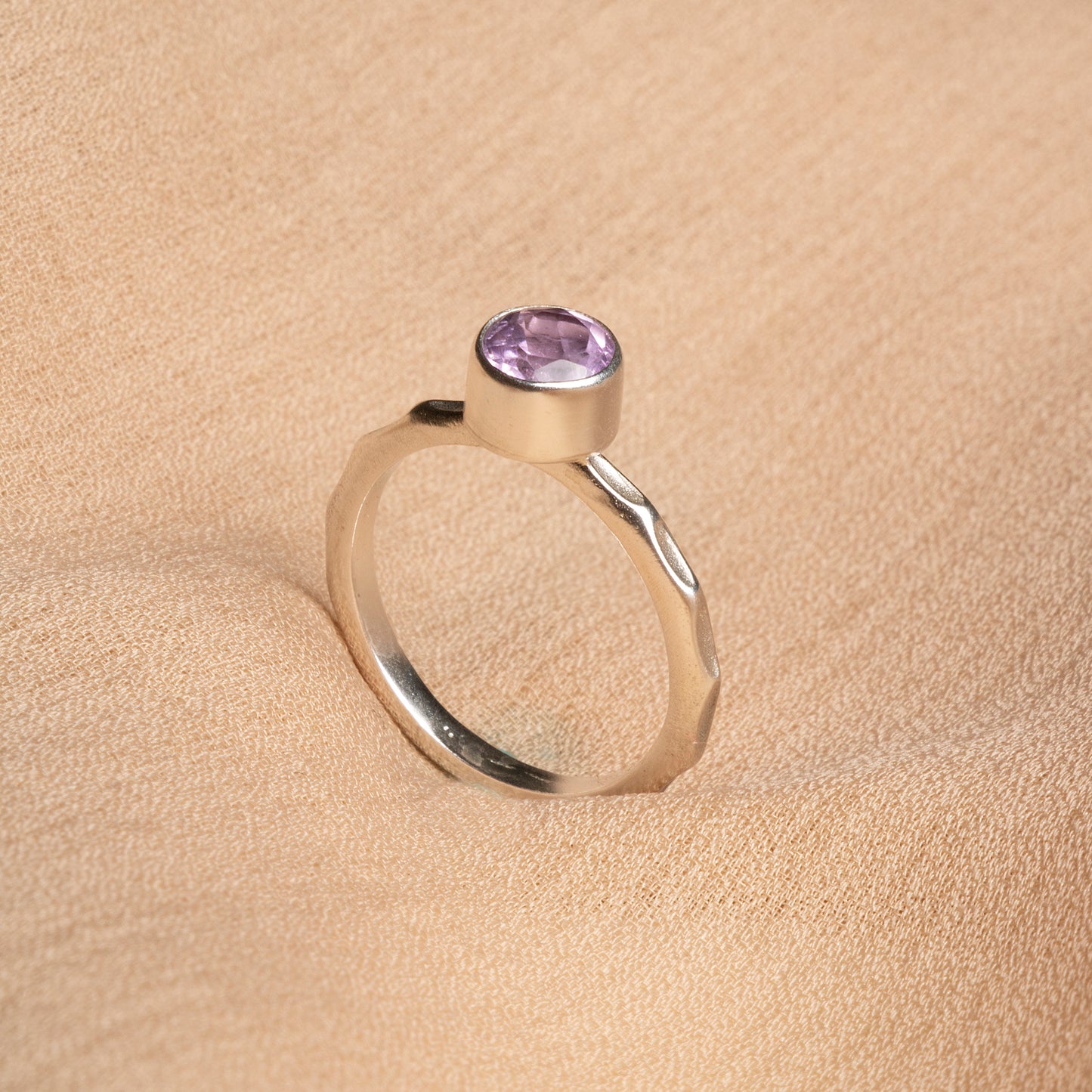 Amethyst Sterling Silver Ring – A Symbol of Elegance & Inner Peace