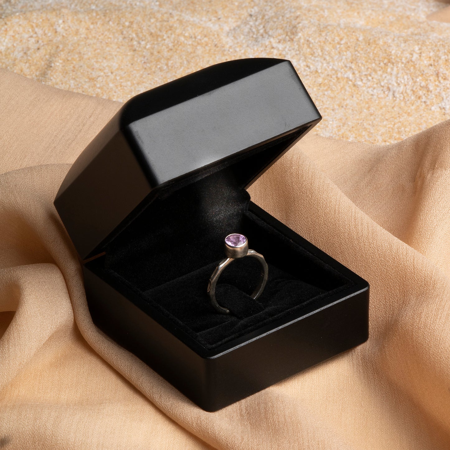 Amethyst Sterling Silver Ring – A Symbol of Elegance & Inner Peace