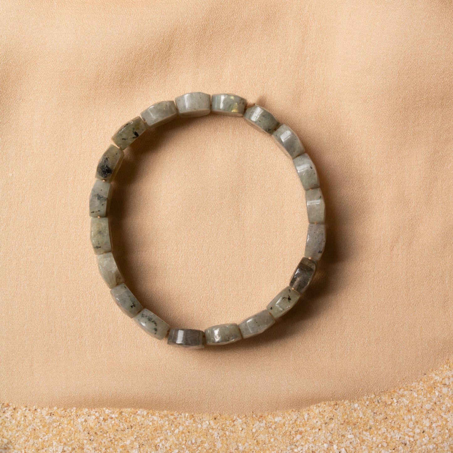 Oceanistone Wide-Cut Labradorite Bracelet – The Stone of Transformation & Intuition