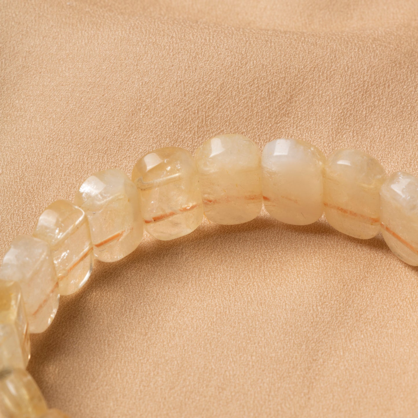 Oceanistone Wide-Cut Citrine Bracelet – The Stone of Abundance & Positivity