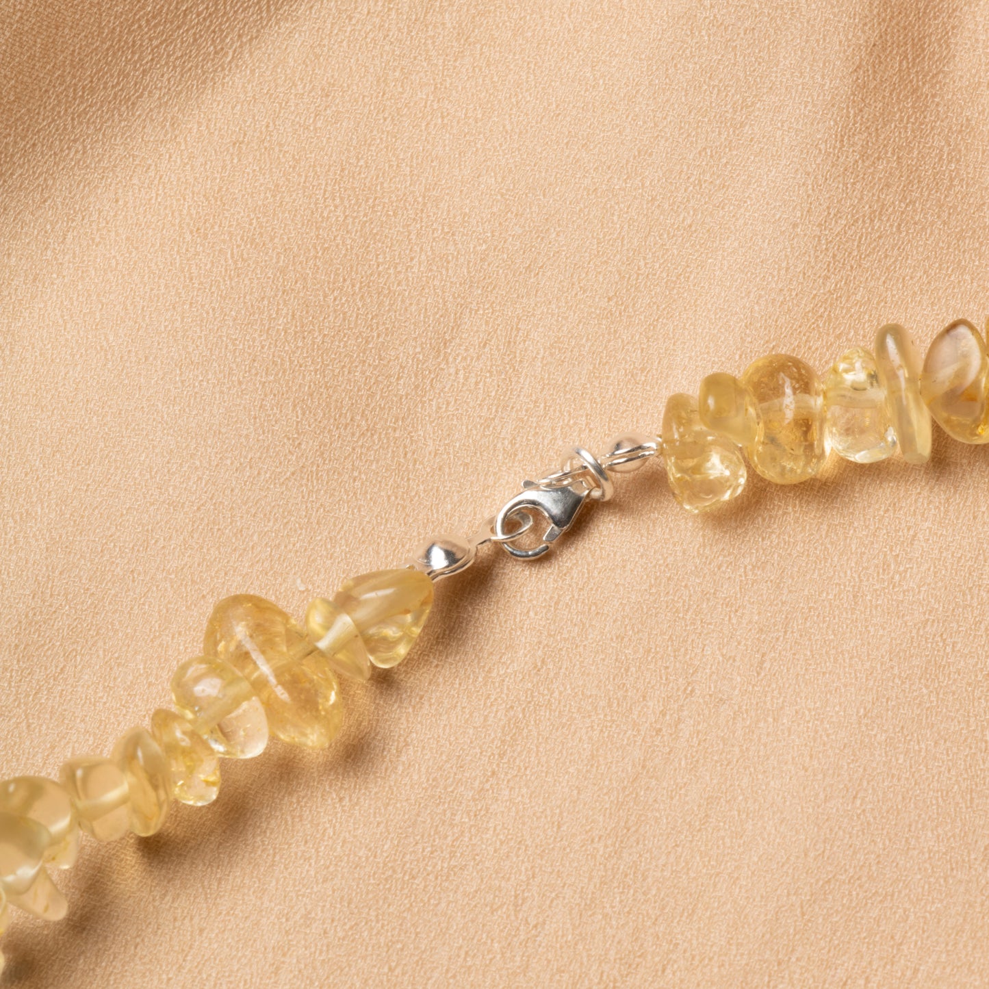 Oceanistone Citrine & Amethyst Necklace – A Harmony of Prosperity & Spiritual Clarity