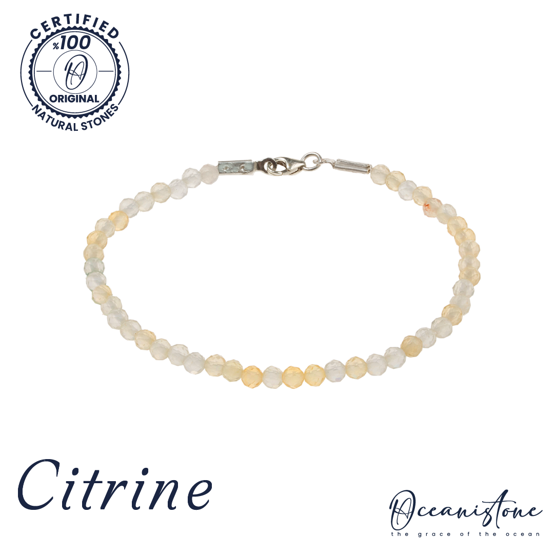 Citrine Bracelet - Embrace the Sunshine Energy
