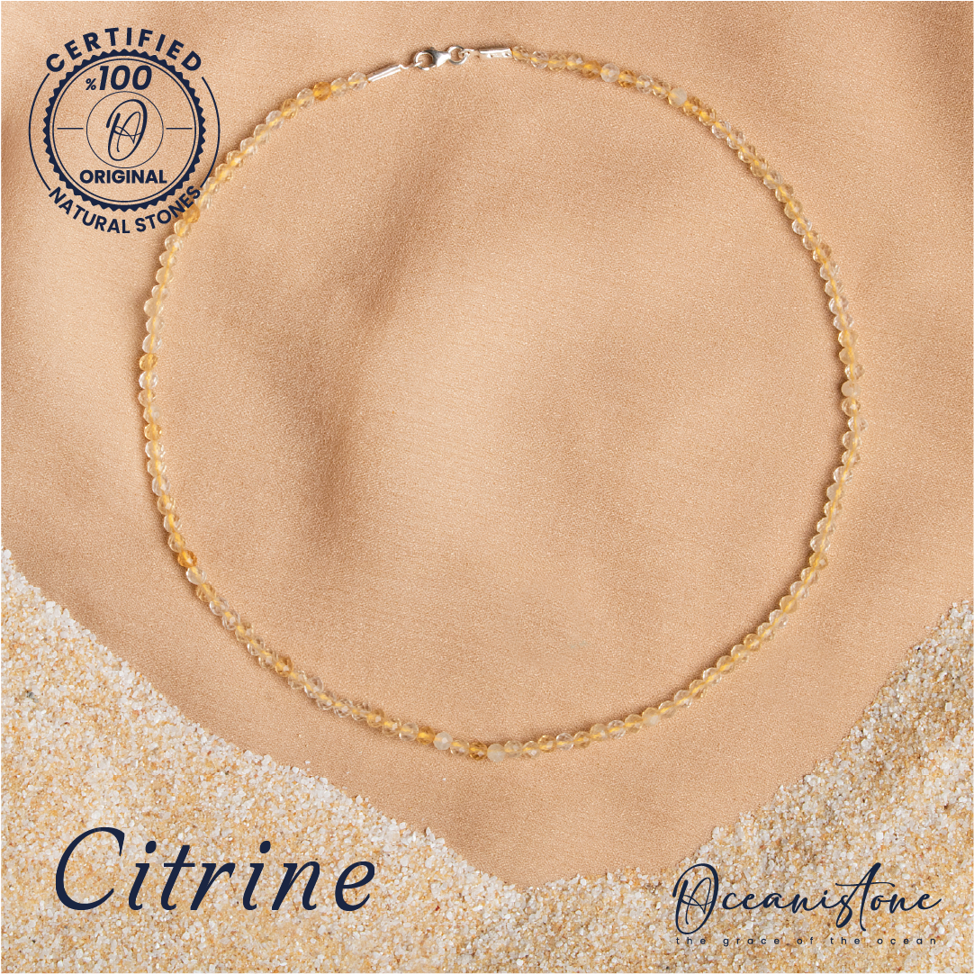 Citrine Necklace – Radiate Positivity and Abundance