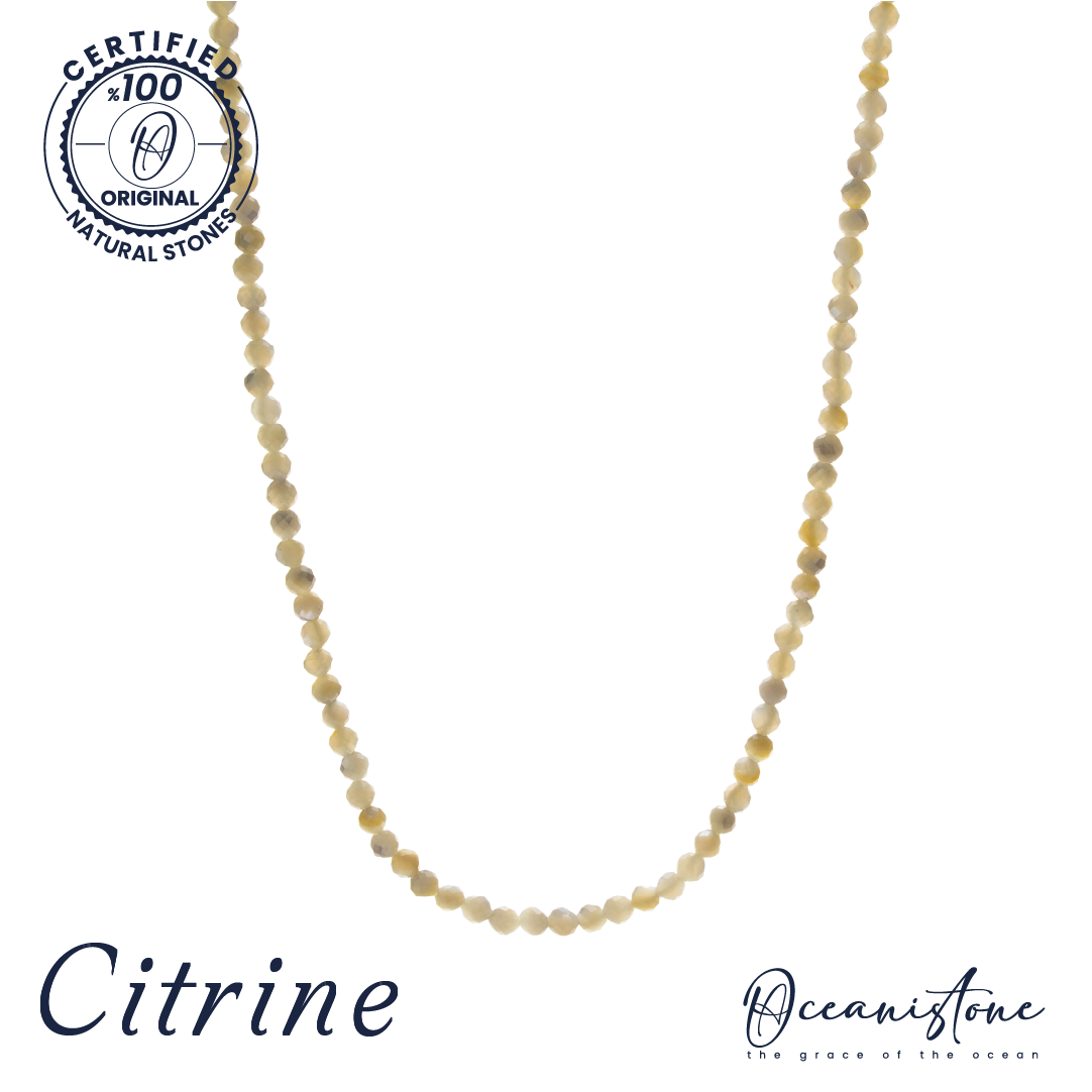 Citrine Necklace – Radiate Positivity and Abundance