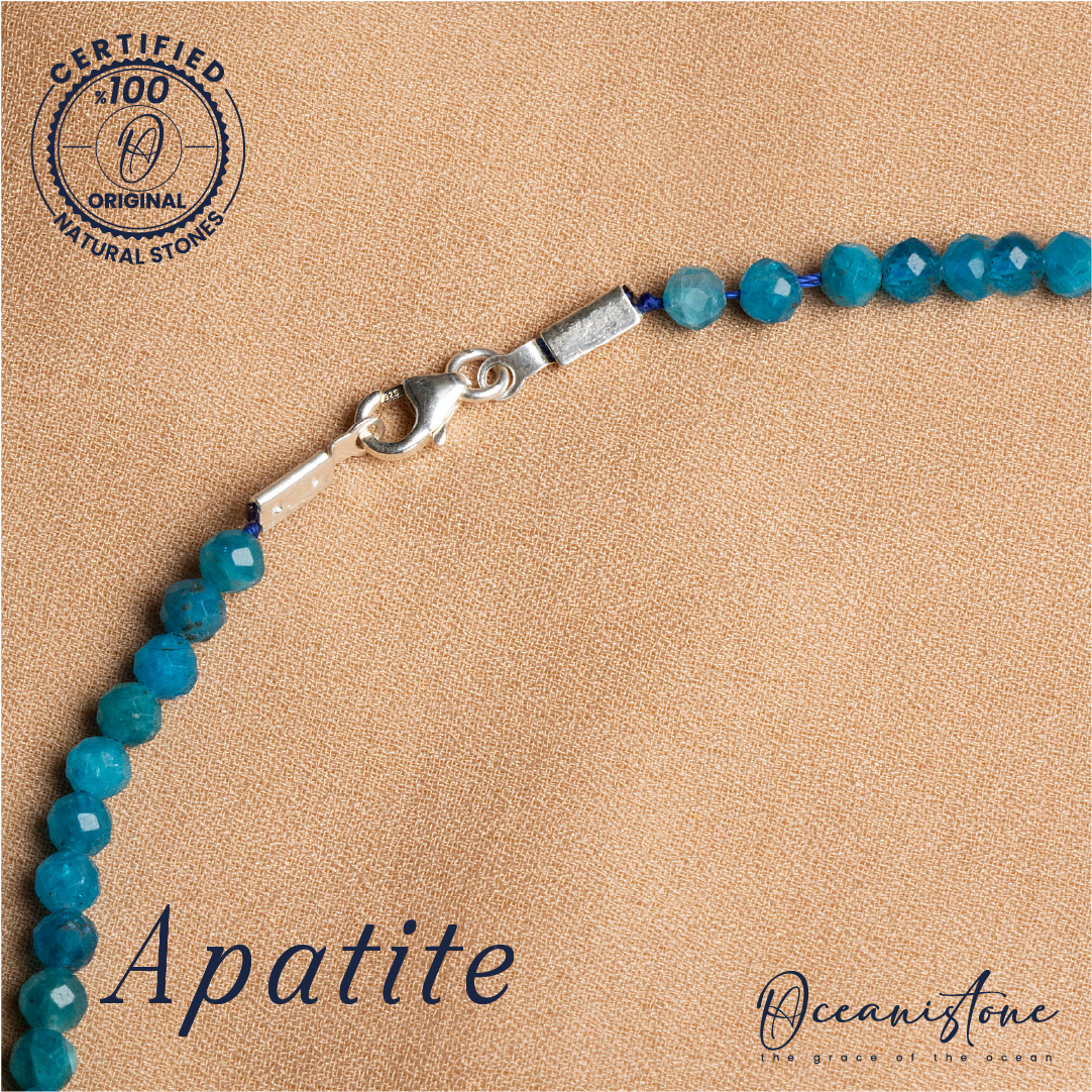 Apatite Gemstone Necklace – A Symbol of Clarity and Creativity