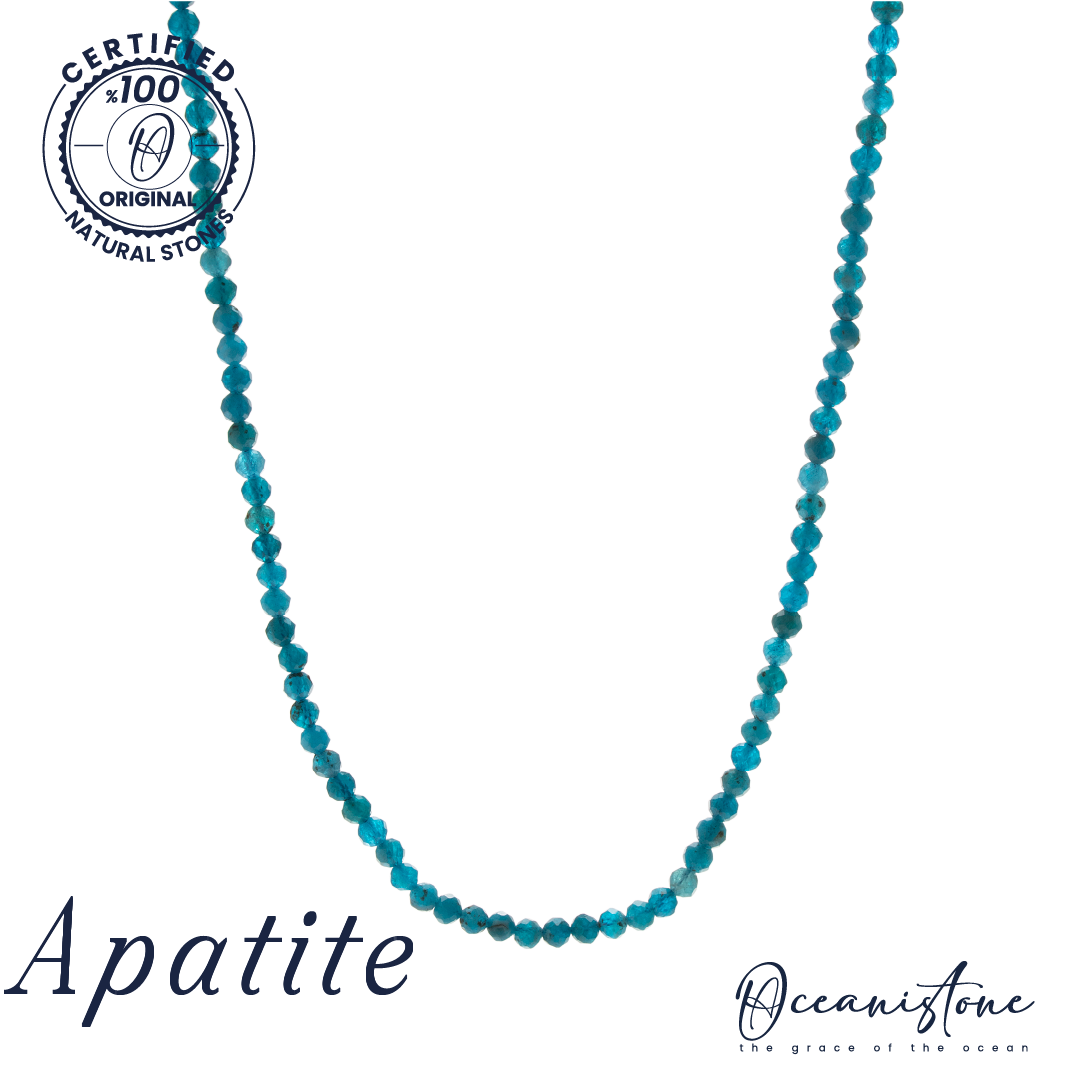 Apatite Gemstone Necklace – A Symbol of Clarity and Creativity