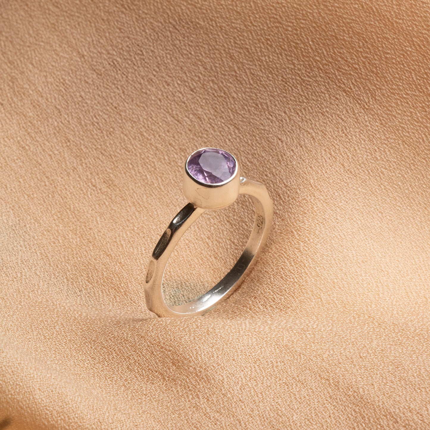 Amethyst Sterling Silver Ring – A Symbol of Elegance & Inner Peace