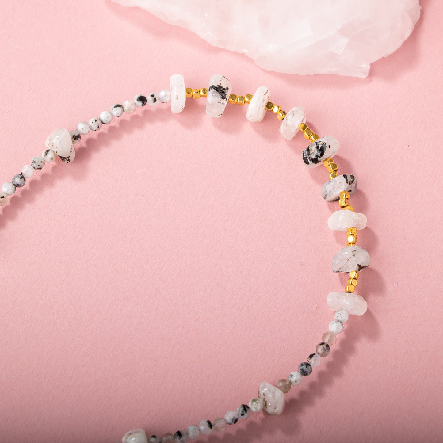 Moonstone Natural Stone Necklace