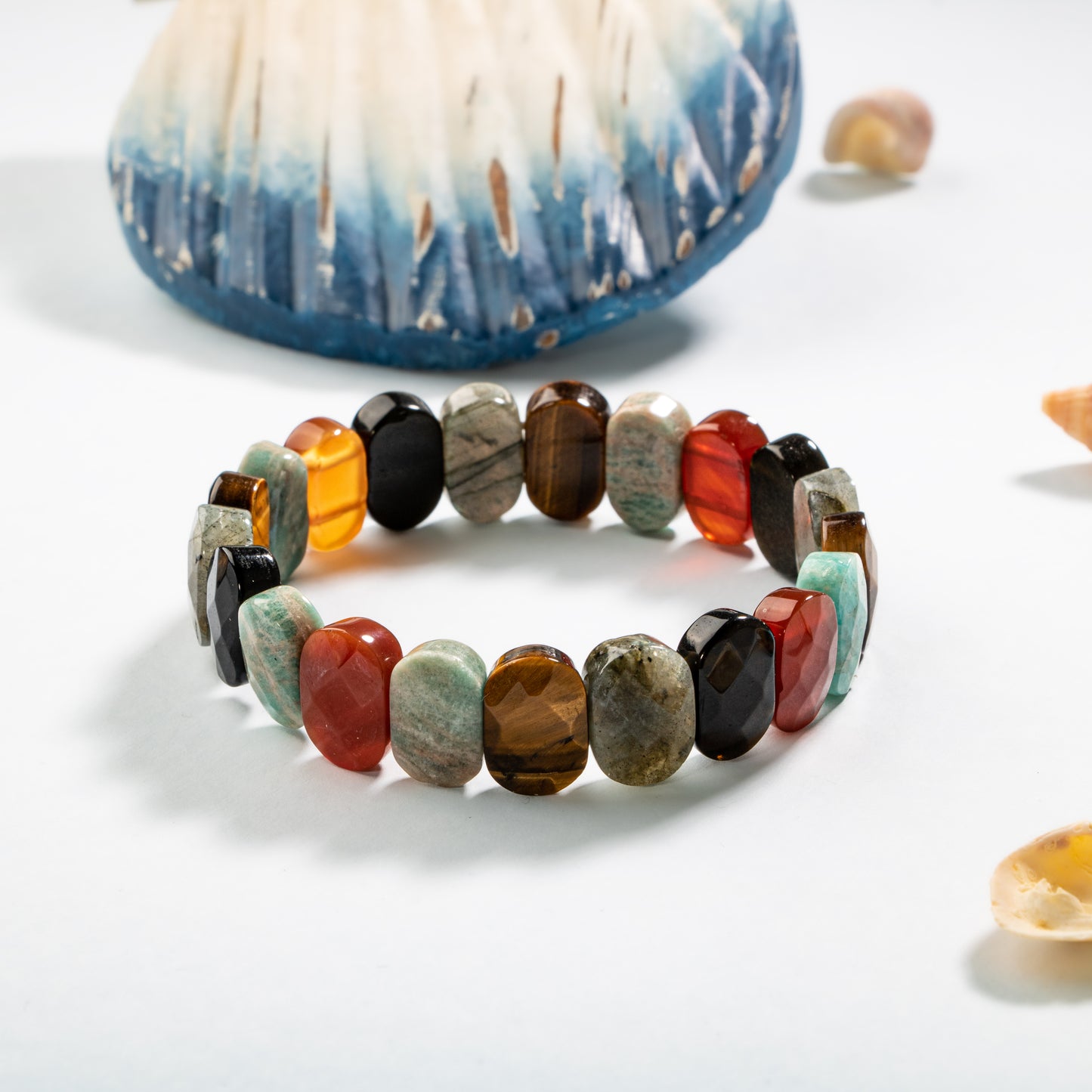 Aquarius Natural Stone Bracelet