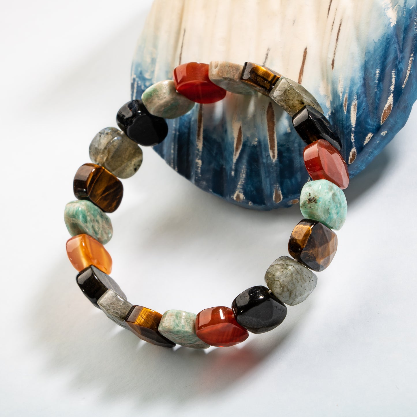 Aquarius Natural Stone Bracelet