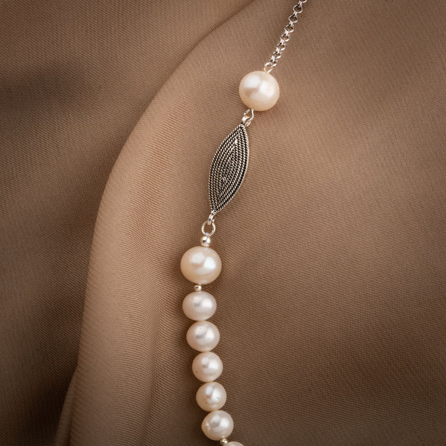 Pearl 925 Sterling Silver Necklace