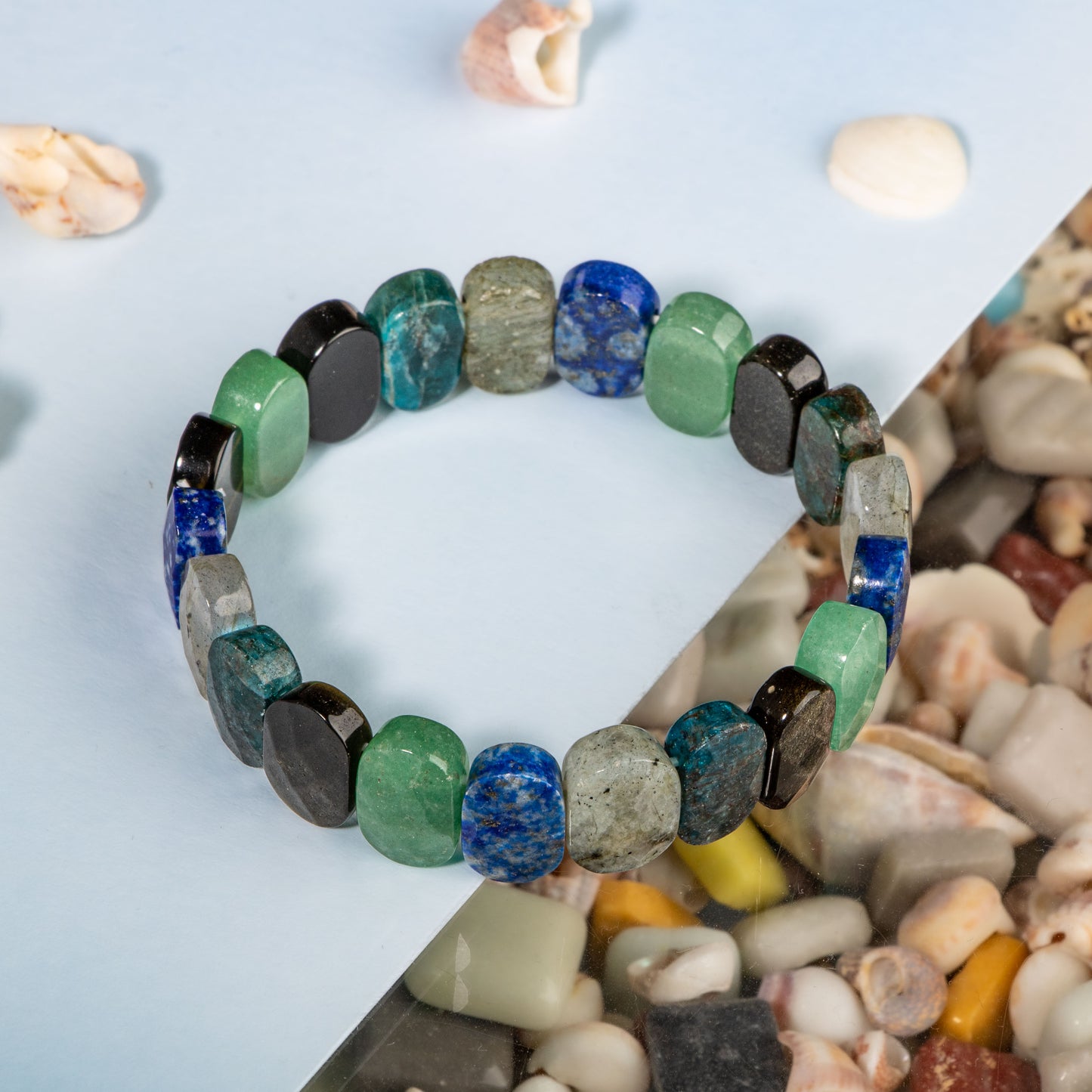 Sagittarius Natural Stone Bracelet