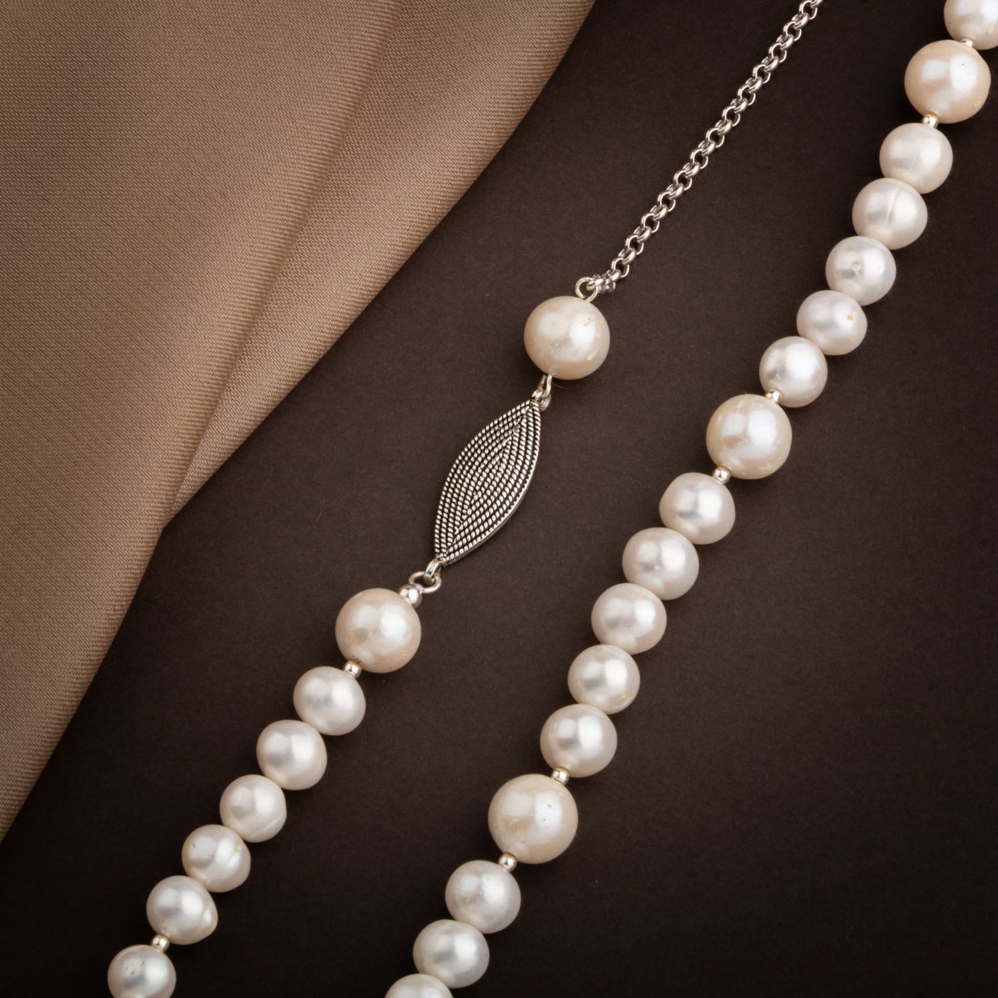 Pearl 925 Sterling Silver Necklace