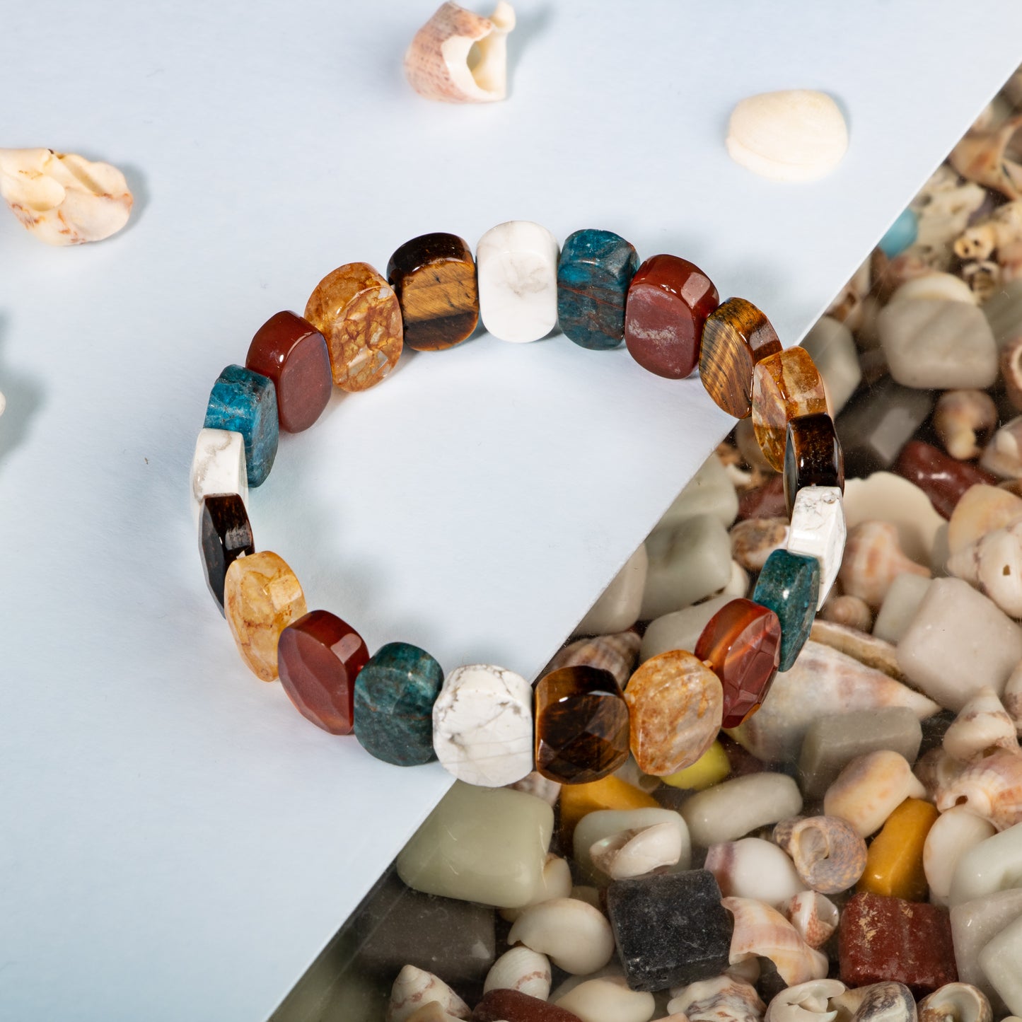 Gemini Natural Stone Bracelet