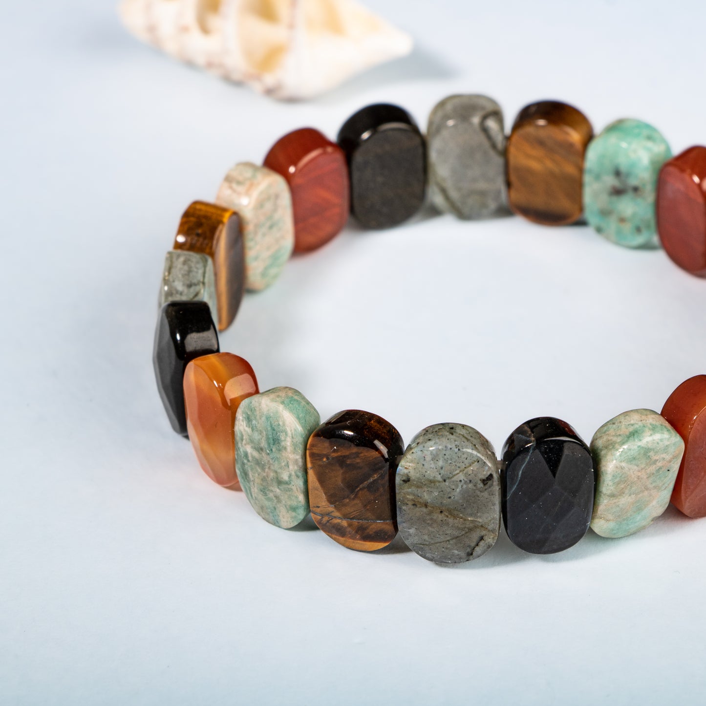 Aquarius Natural Stone Bracelet