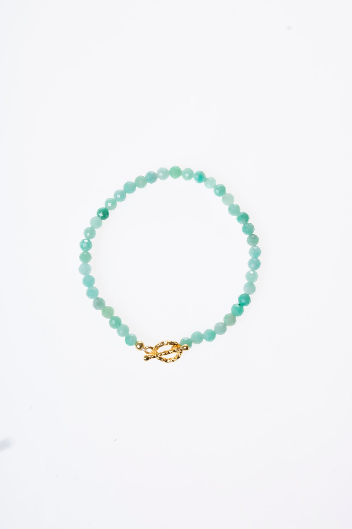 Oceanistone Emerald Natural Stone Bracelet