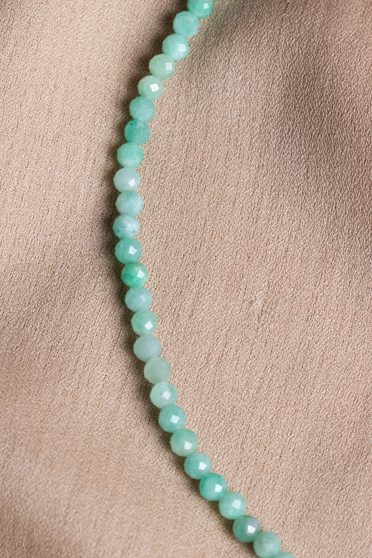 Oceanistone emerald natural stone necklace