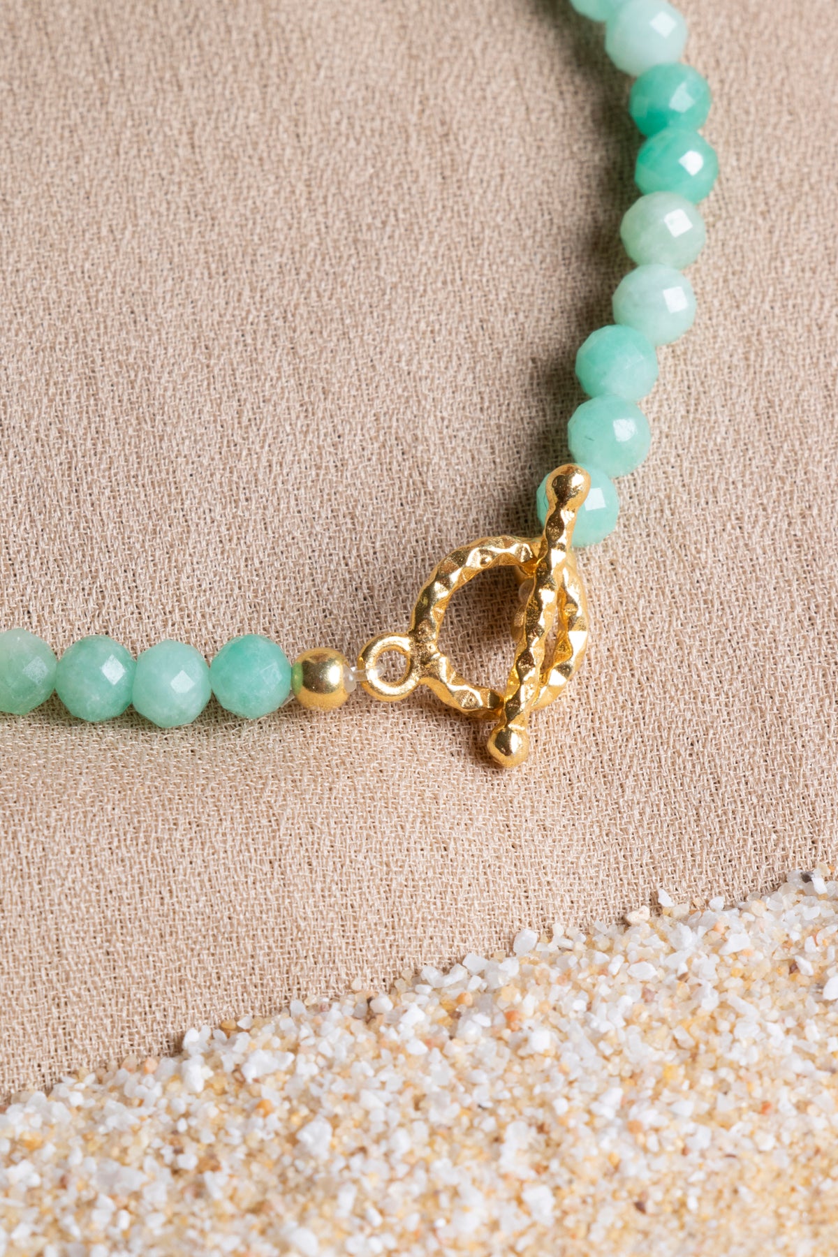 Oceanistone Emerald Natural Stone Bracelet
