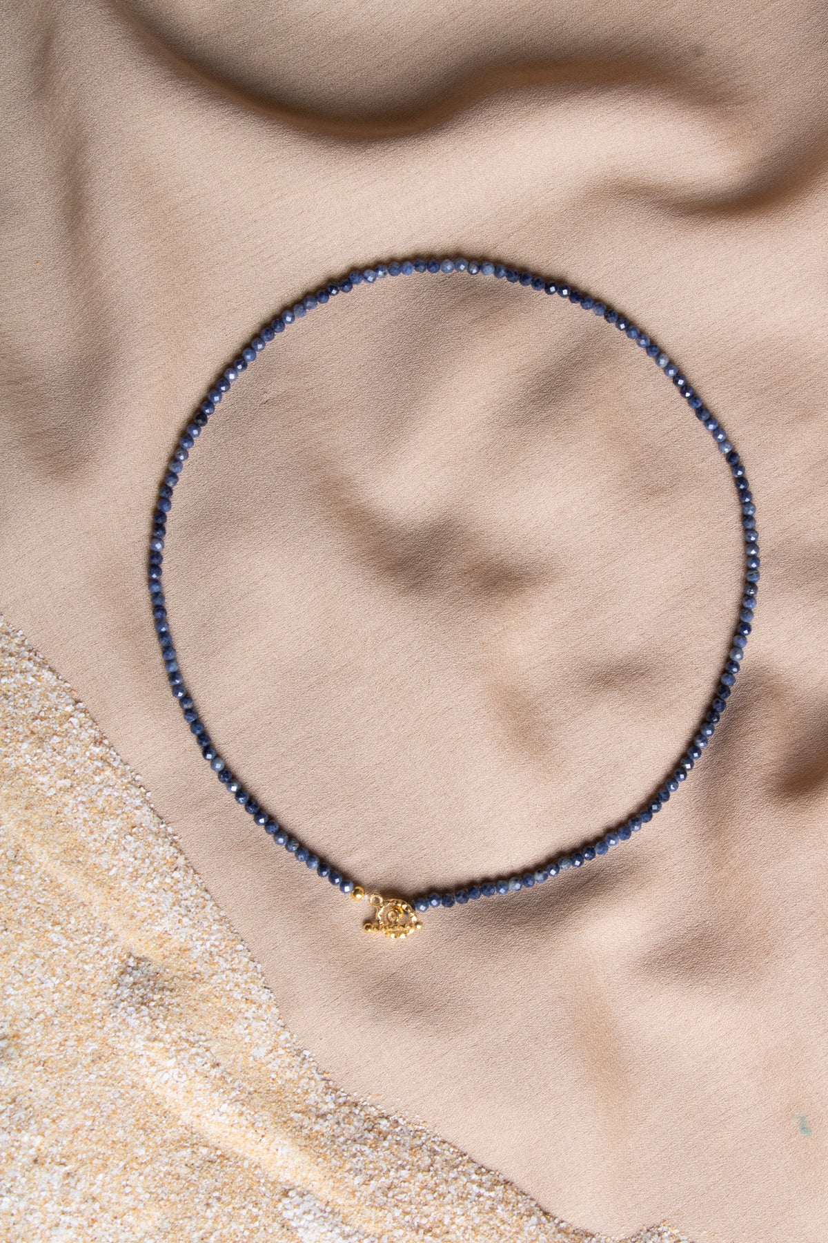 Oceanistone Sapphire Natural Stone Necklace