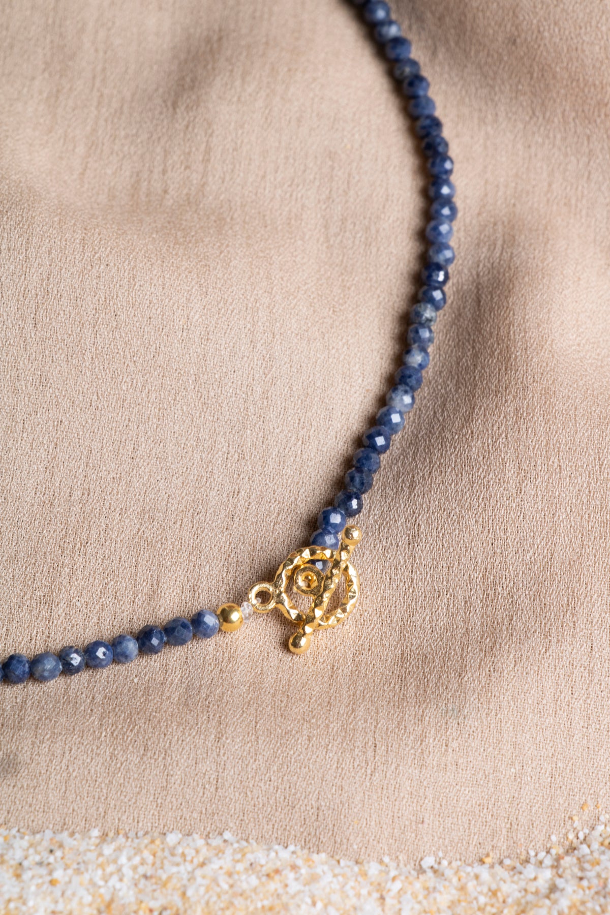 Oceanistone Sapphire Natural Stone Necklace