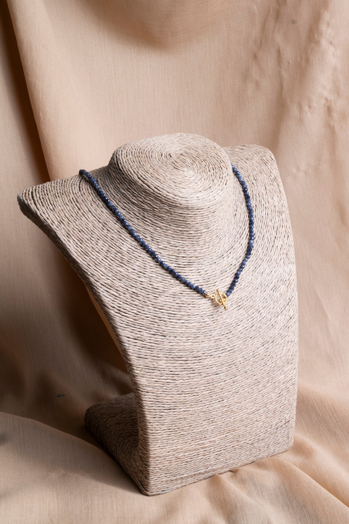 Oceanistone Sapphire Natural Stone Necklace