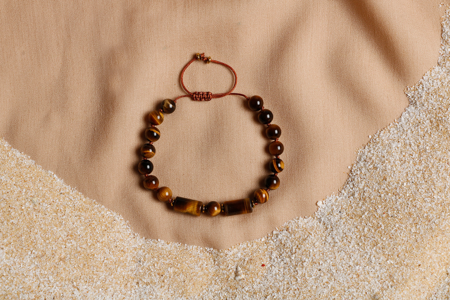 Oceanistone Men’s Bracelet Collection: Tiger Eye, Agate, and Hematite