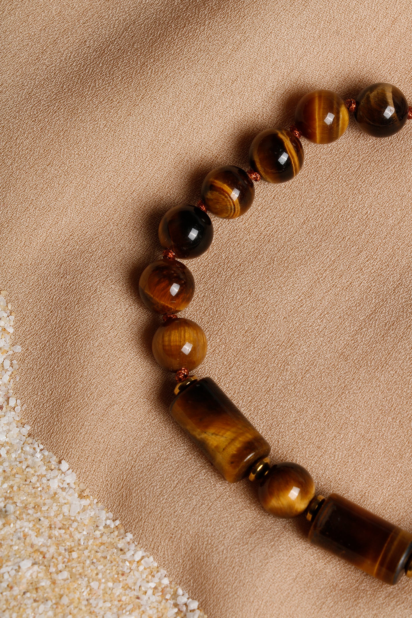 Oceanistone Men’s Bracelet Collection: Tiger Eye, Agate, and Hematite