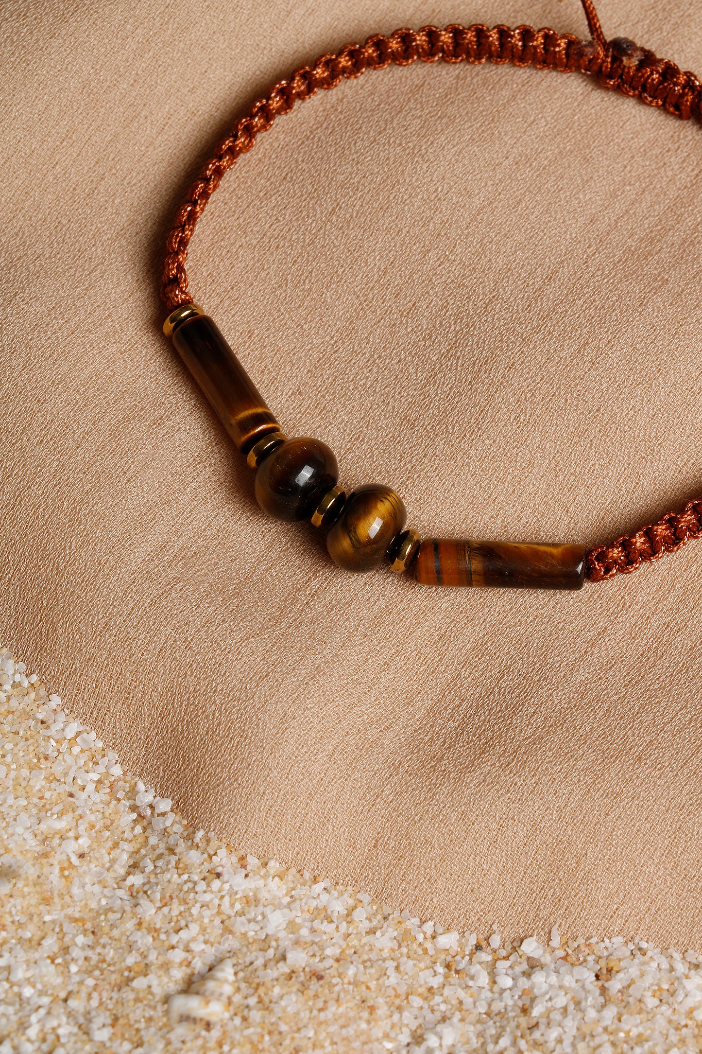 Oceanistone Men’s Bracelet Collection: Tiger Eye, Agate, and Hematite