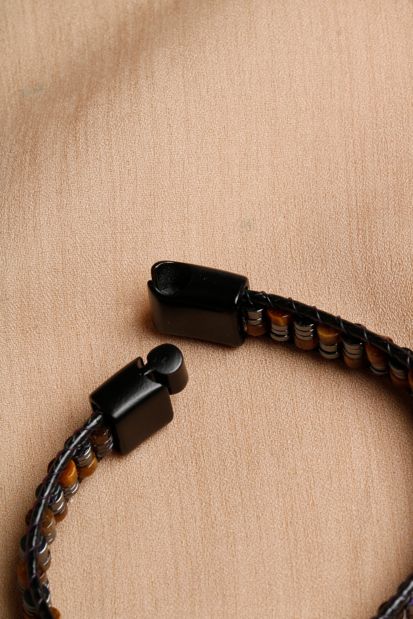 Oceanistone Men’s Bracelet Collection: Citrine, Turquoise, and Hematite Balance