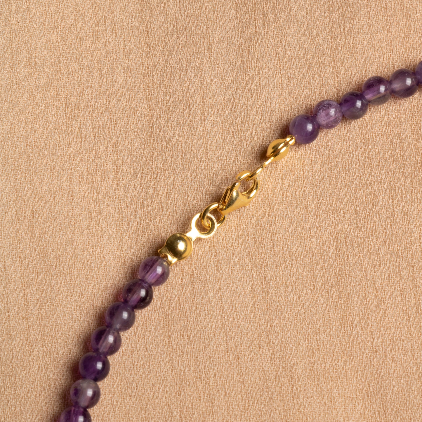 Amethyst and Ametrine Necklace with Sterling Silver Clasp – Oceanistone Collection