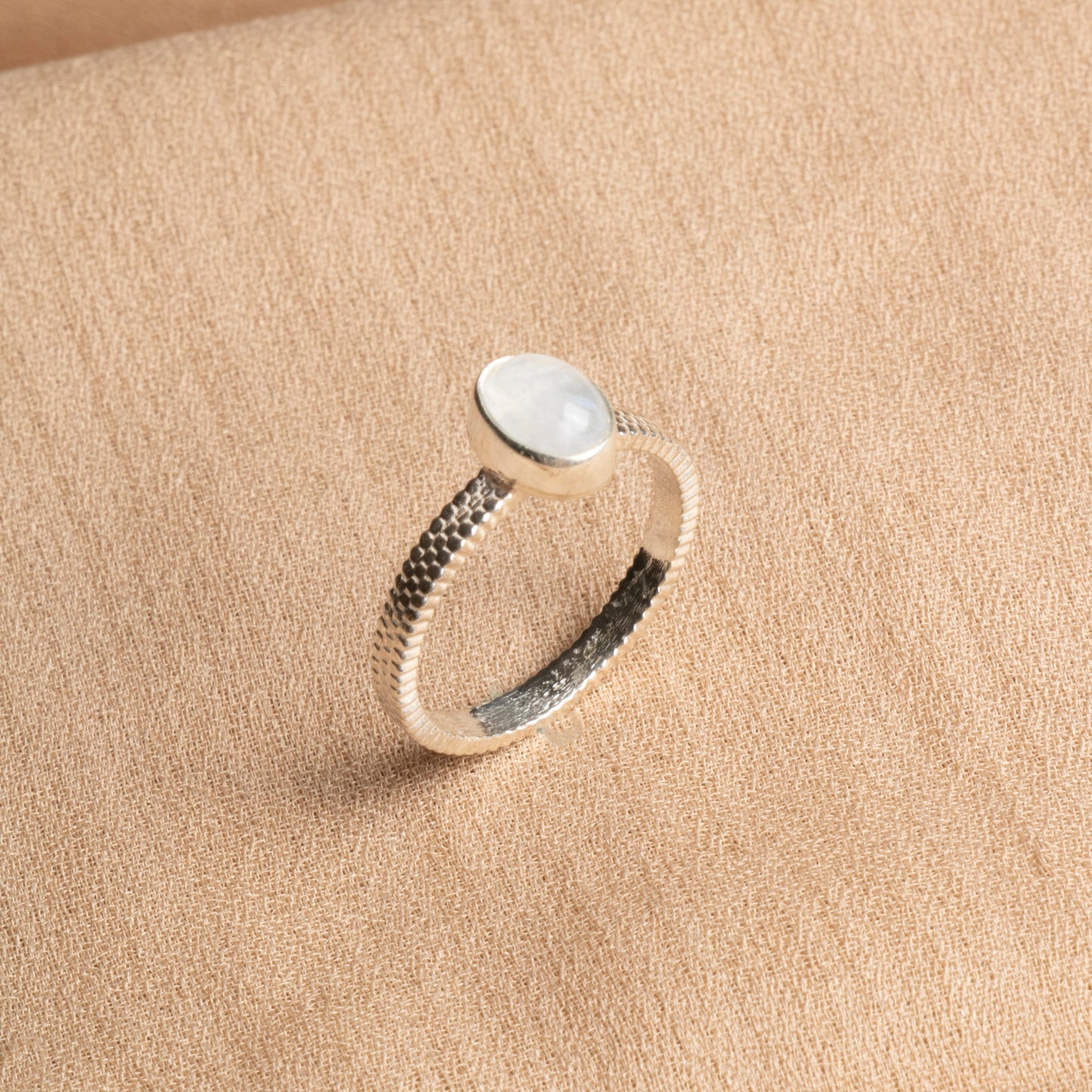 Oceanistone Moonstone Ring – The Stone of Intuition and Feminine Energy