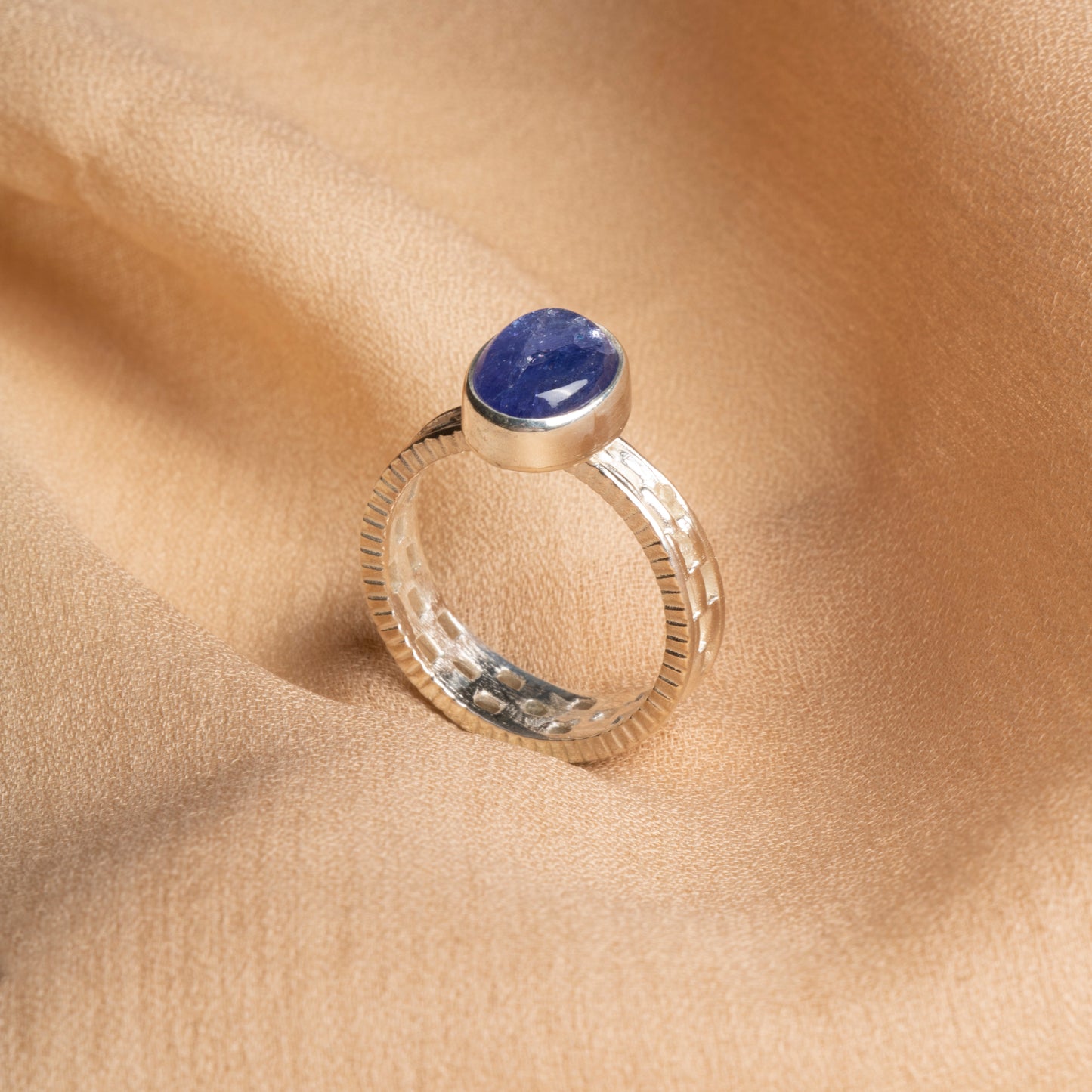 Kyanite Sterling Silver Ring – A Symbol of Tranquility & Inner Strength
