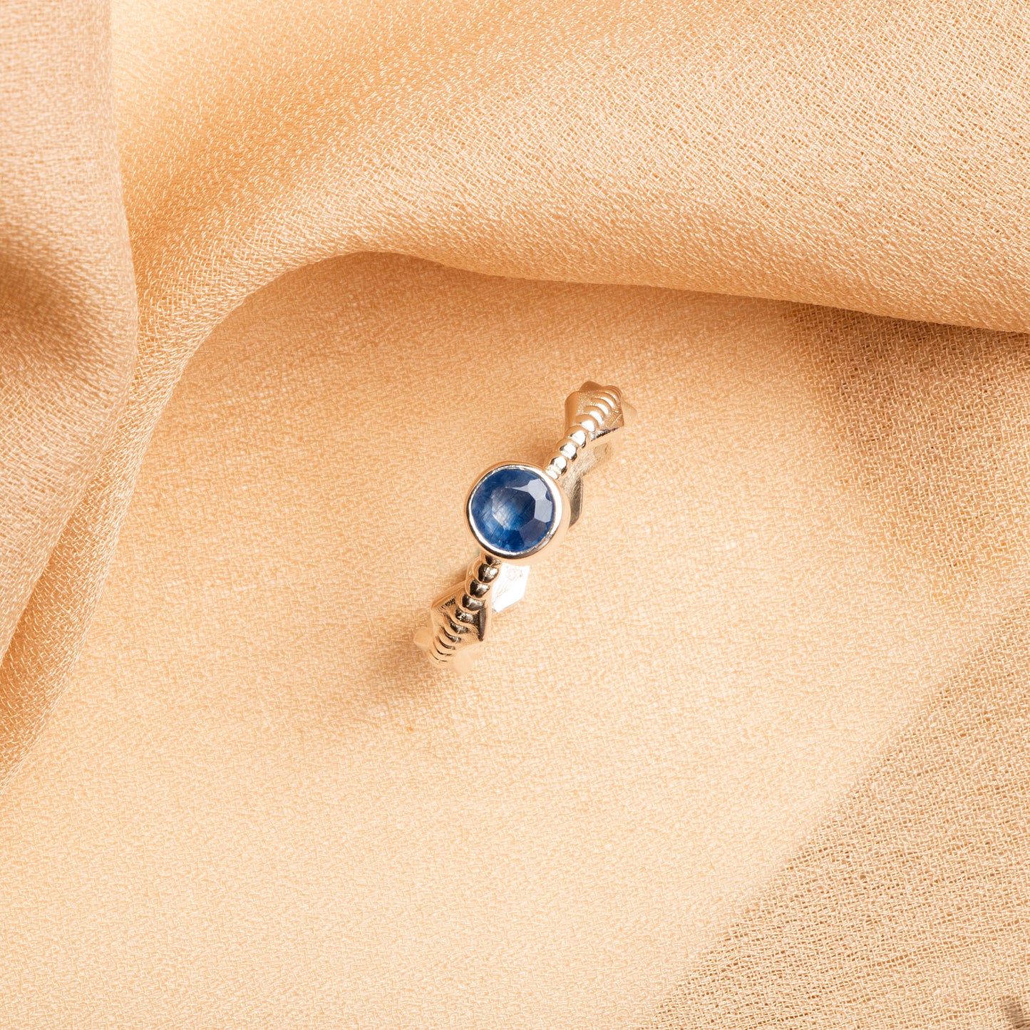 Handcrafted Kyanite Sterling Silver Ring – A Symbol of Serenity & Strength