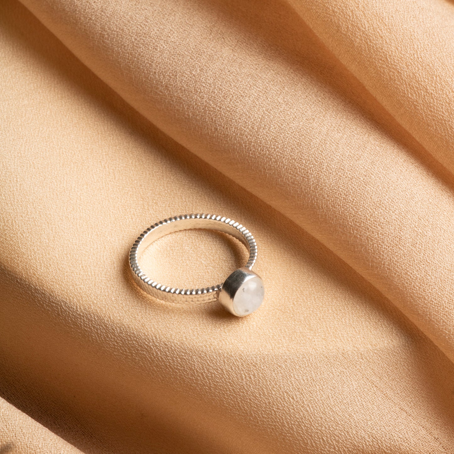 Moonstone Sterling Silver Ring – A Touch of Elegance & Mystical Energy