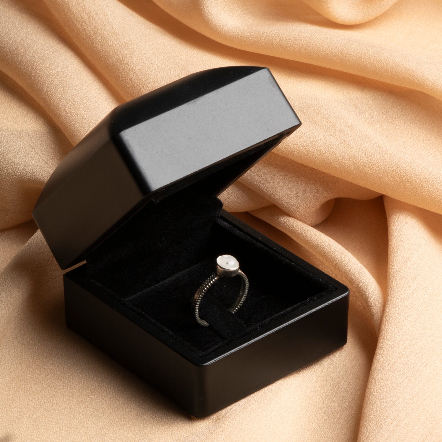 Moonstone Sterling Silver Ring – A Touch of Elegance & Mystical Energy