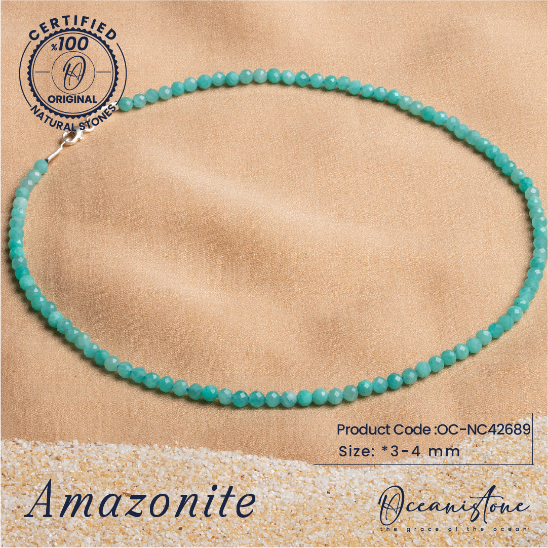 Amazonite Necklace - Embrace the Calm of Nature