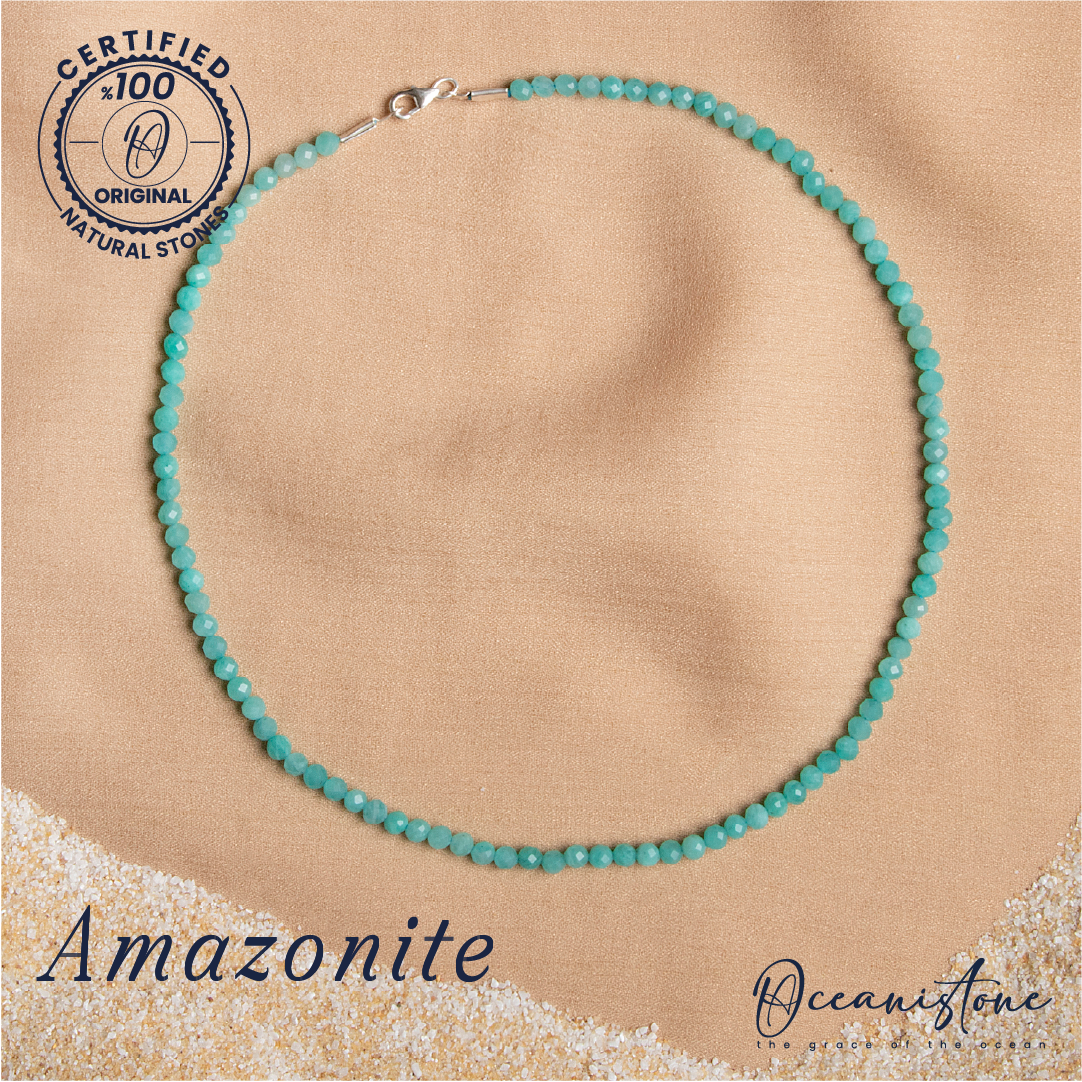 Amazonite Necklace - Embrace the Calm of Nature