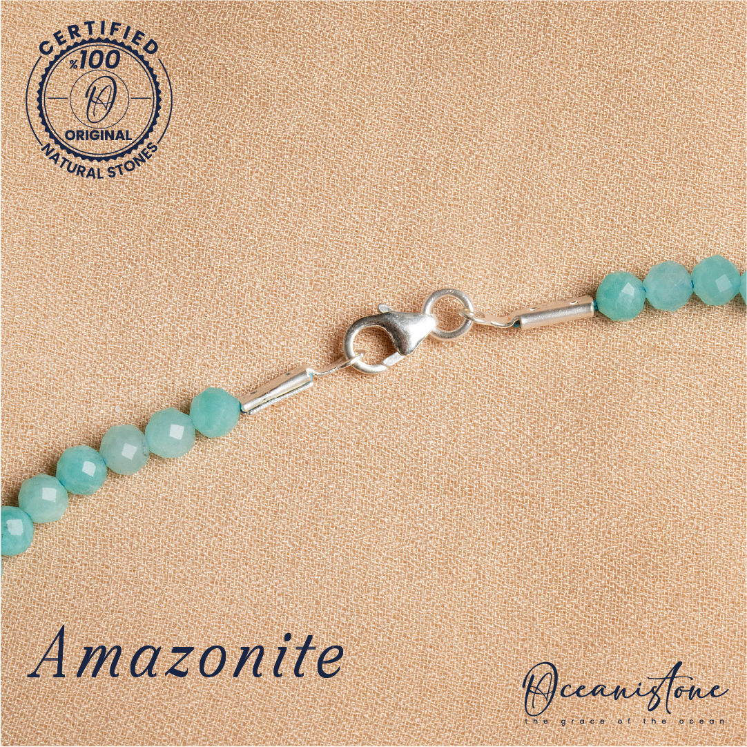 Amazonite Necklace - Embrace the Calm of Nature