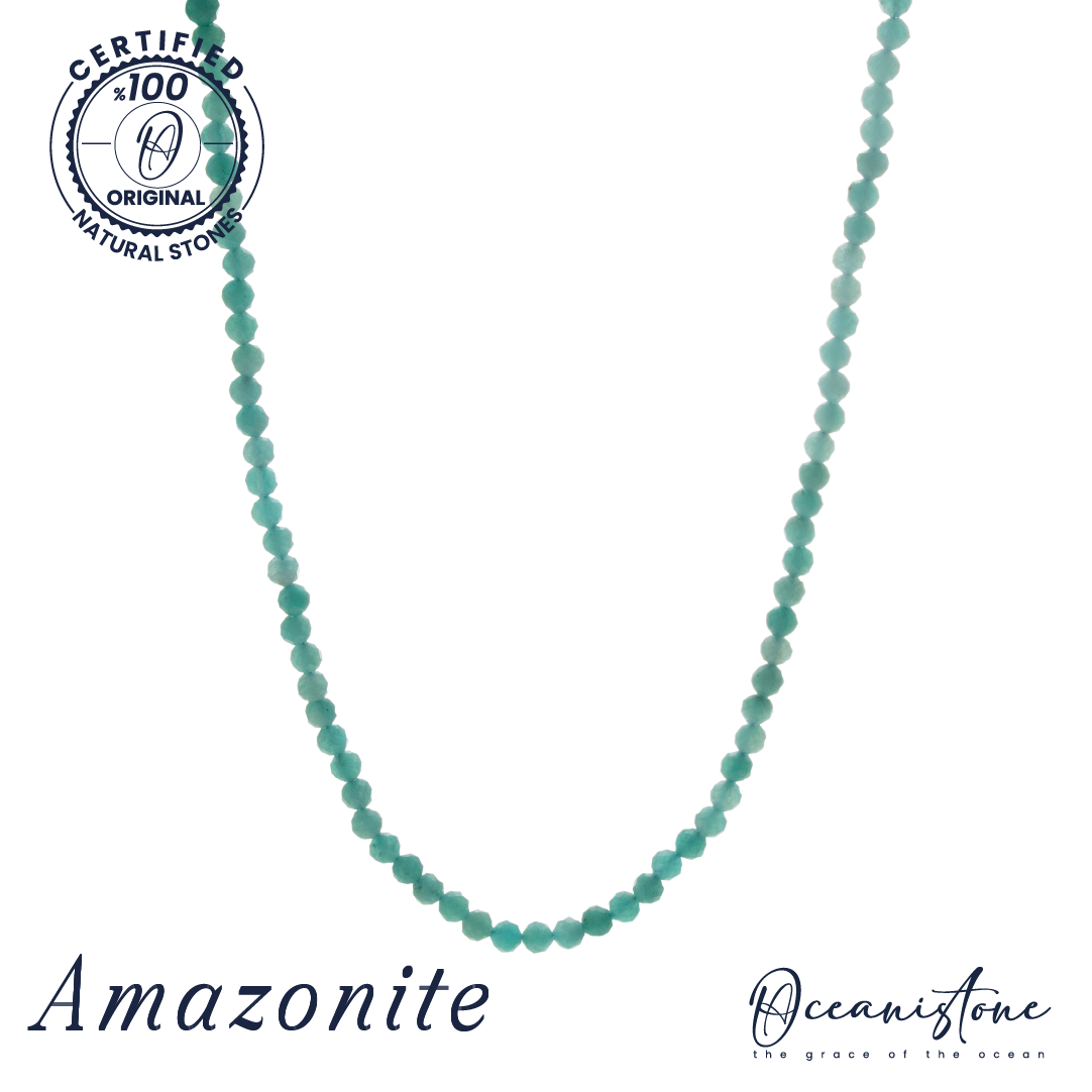 Amazonite Necklace - Embrace the Calm of Nature