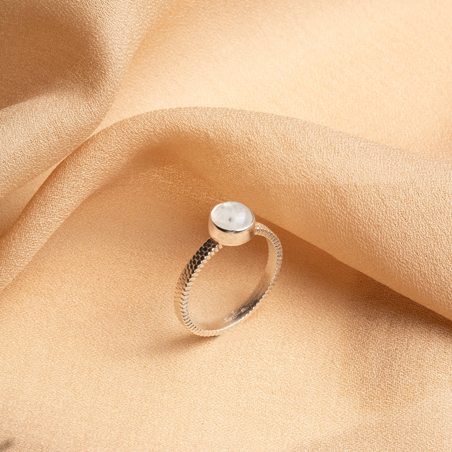 Moonstone Sterling Silver Ring – A Touch of Elegance & Mystical Energy