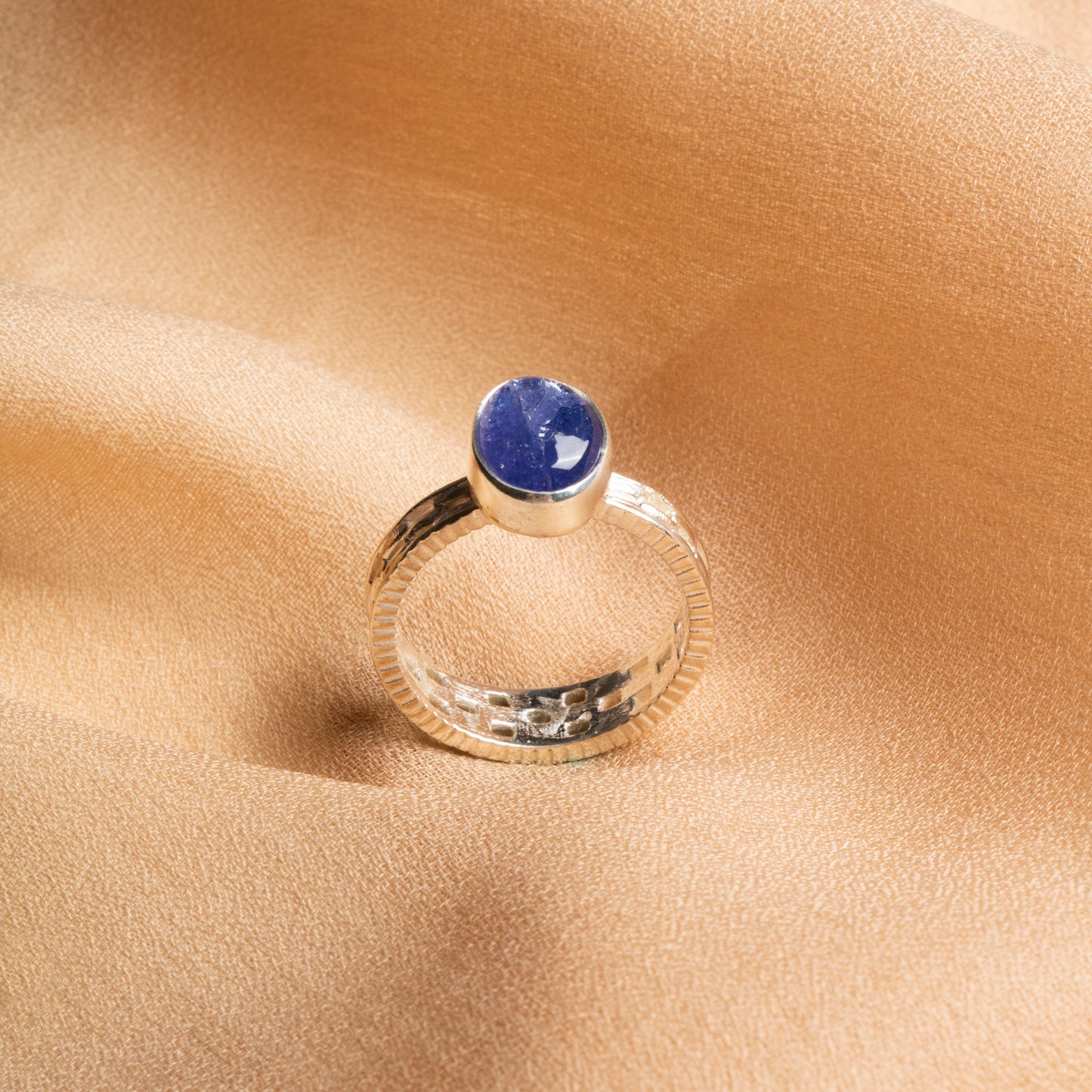Kyanite Sterling Silver Ring – A Symbol of Tranquility & Inner Strength